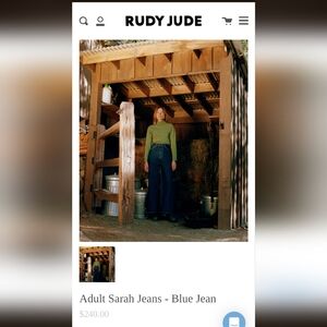 Rudy Jude Sara Jeans size 5